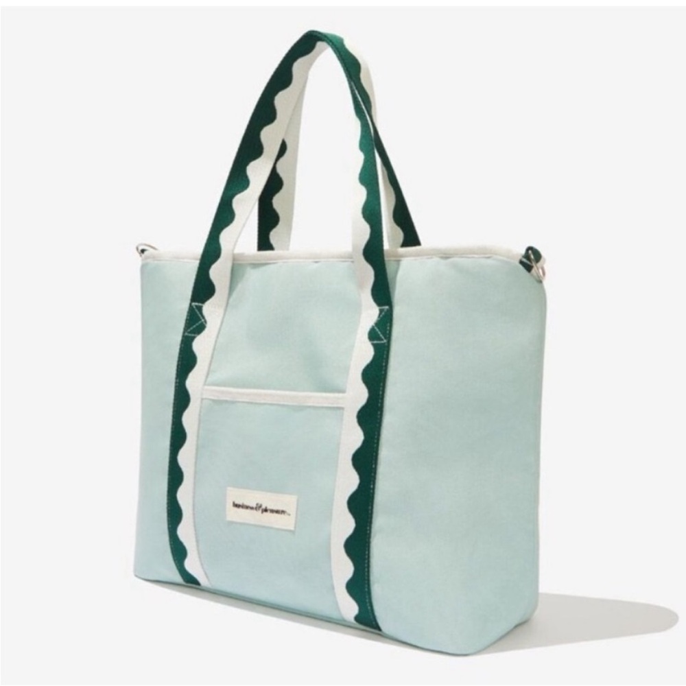 Business and Pleasure Cooler in Teal Green Blue